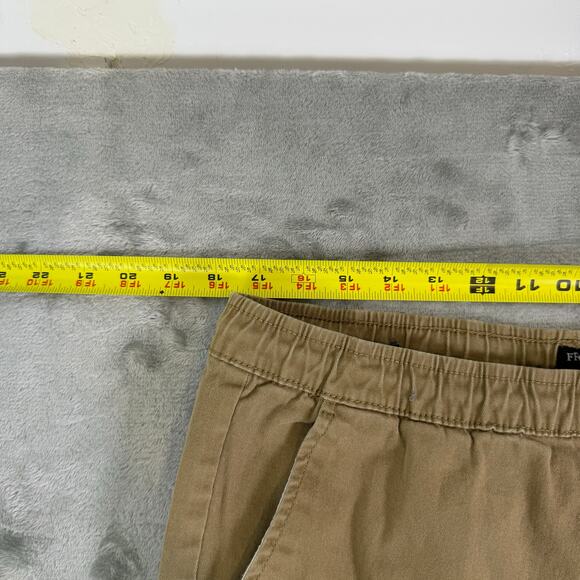 Free Planet Jogger Pants Size Large Drawstring Elastic Waist Cuffs Khaki - Picture 5 of 6